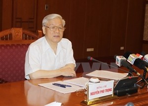 Party leader Nguyen Phu Trong asks for higher anti-corruption results - ảnh 1